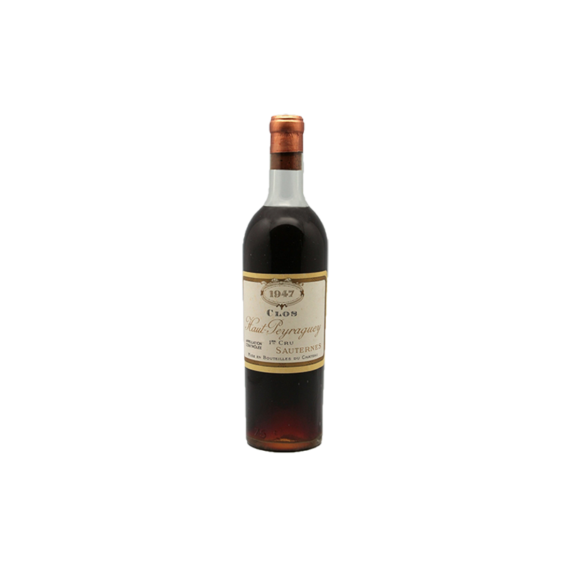 Clos Haut-Peyraguey Sauternes 1er Cru Classé 1947