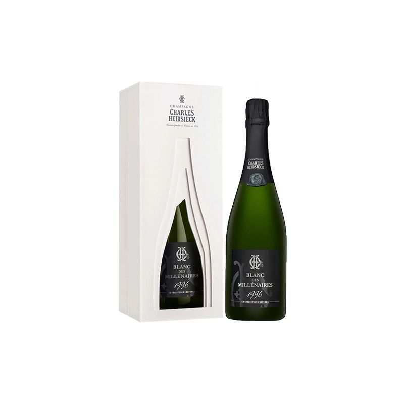 Champagne Charles Heidsieck Blanc des Millénaires 1996 - Avec coffret