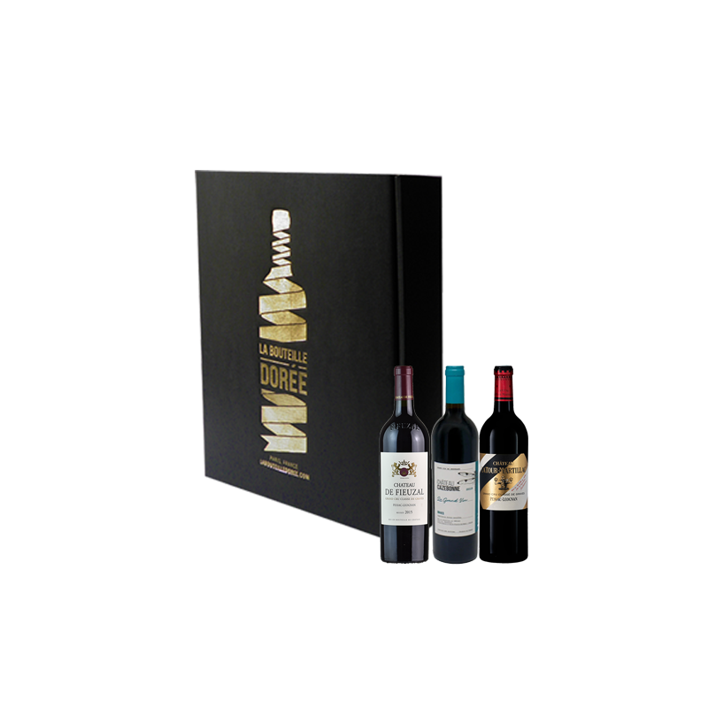 Coffret vin Bordeaux Pessac-Léognan Sélection 3 bouteilles