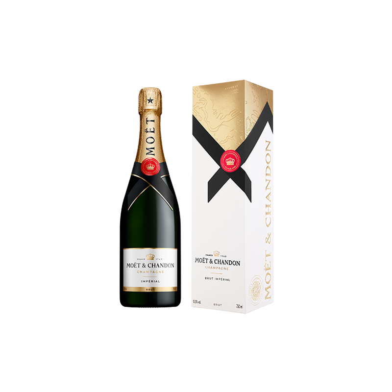 Champagne Moët et Chandon Brut Impérial - Avec étui