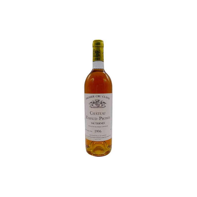 Château Rabaud Promis 1er Grand Cru Classé Sauternes Blanc liquoreux 1996