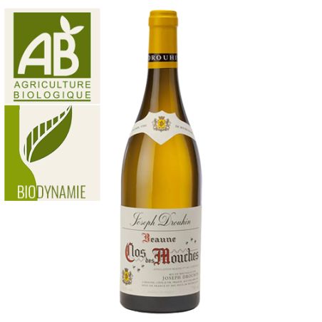 Domaine Joseph Drouhin Beaune Clos des Mouches 1er Cru Blanc AB et Biodynamie