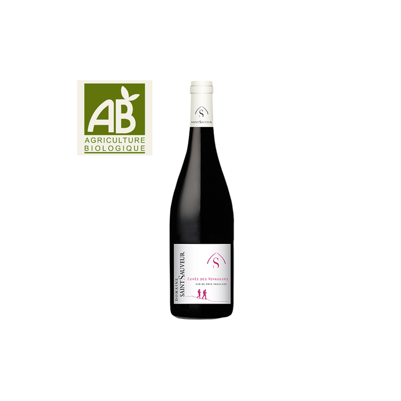 Domaine Saint-Sauveur Cuvée des Voyageurs IGP Vaucluse Rouge BIO