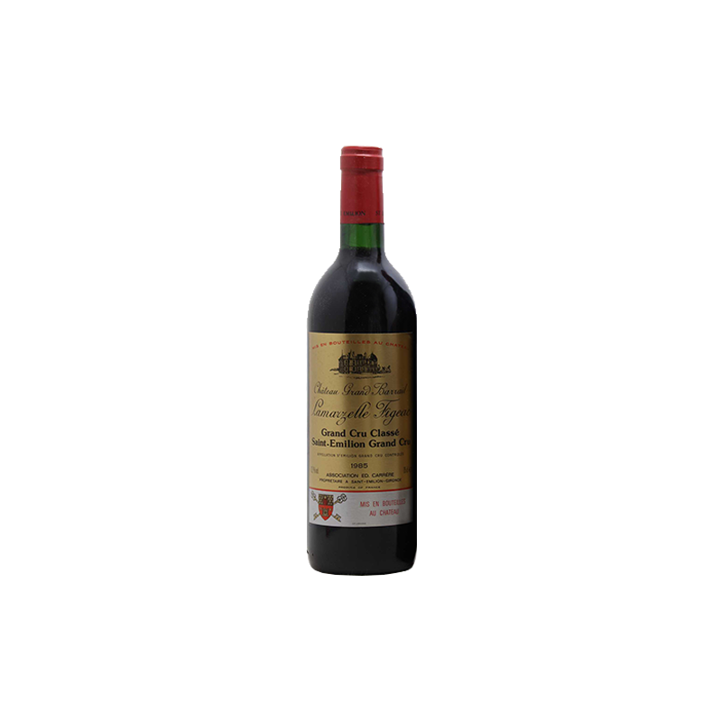 Château Grand Barrail Lamarzelle Figeac Saint-Emilion Grand Cru Classé 1985