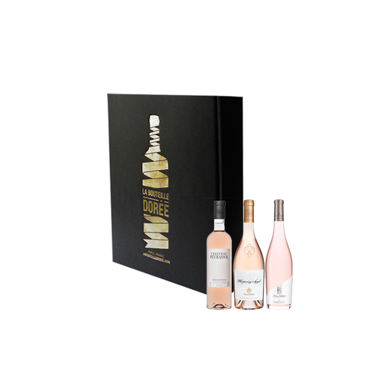 Coffret vin Provence rosé 3 bouteilles
