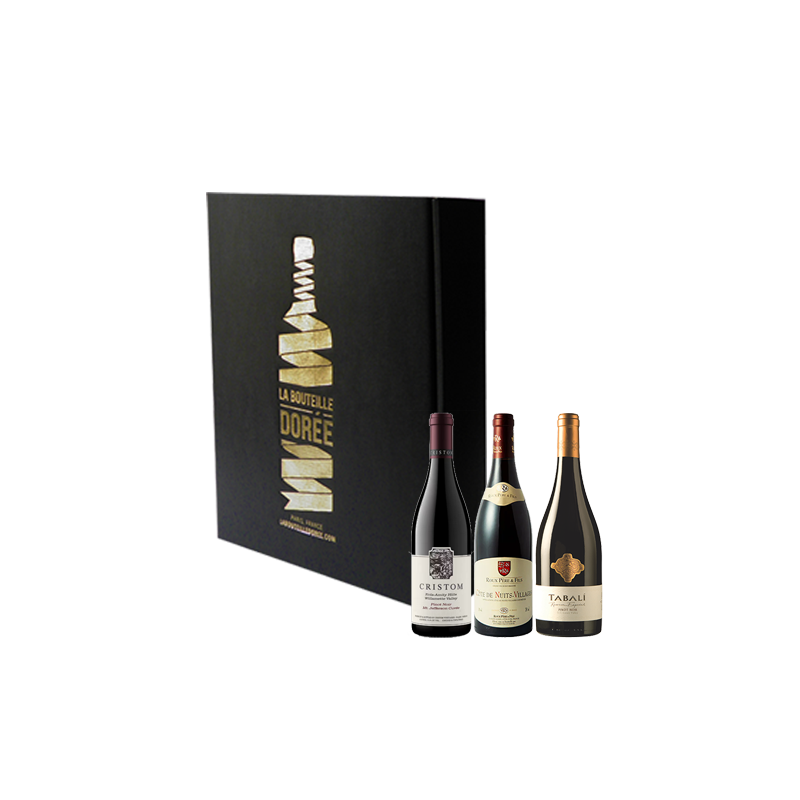 Coffret vin rouge Étonnant Pinot Noir Sélection 3 bouteilles