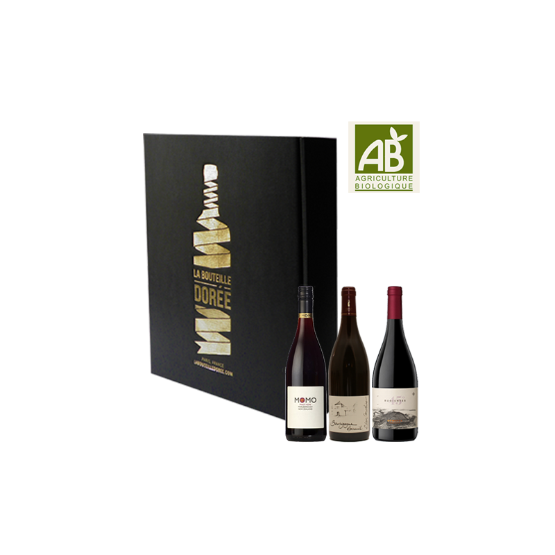 Coffret vin rouge Étonnant Pinot Noir Sélection 3 bouteilles