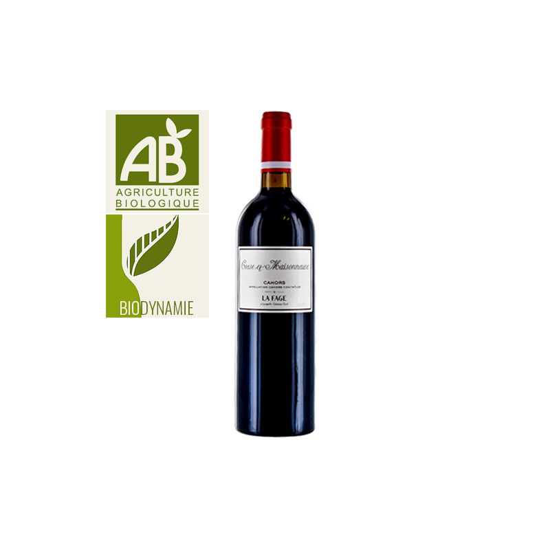 Domaine Cosse & Maisonneuve Cahors Le Fage Rouge - BIO et biodynamie