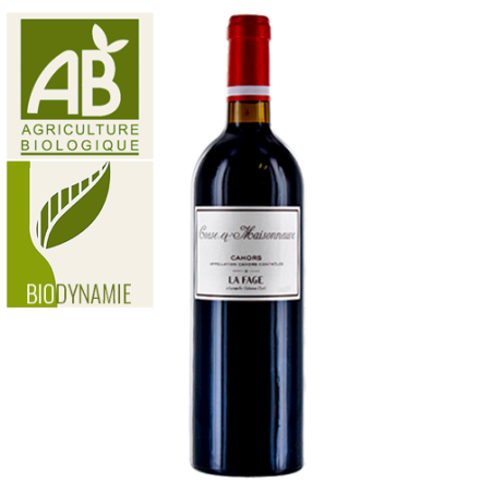 Domaine Cosse & Maisonneuve Cahors Le Fage Rouge - BIO et biodynamie