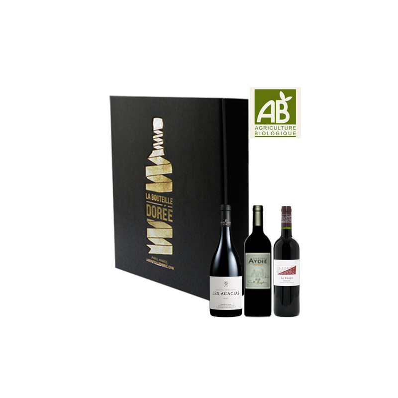 Coffret vin rouge Sud-Ouest 3 bouteilles