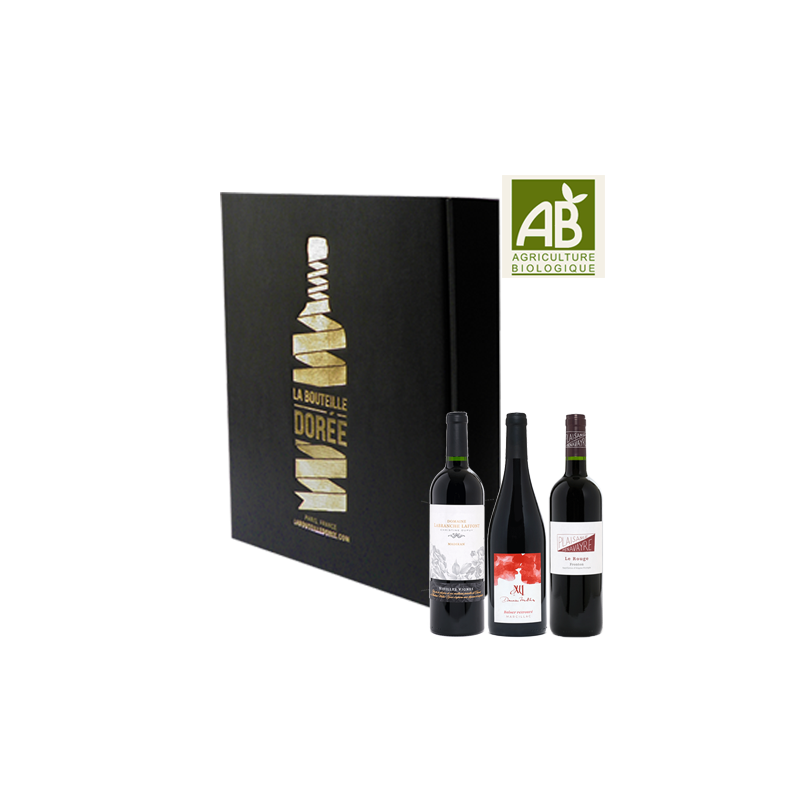 Coffret vin rouge Sud-Ouest 3 bouteilles
