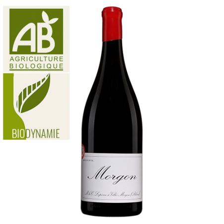 Domaine Marcel Lapierre Morgon Rouge 2015 Jéroboam 3 litres - BIO et biodynamie