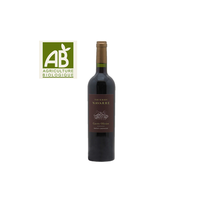 Domaine Thierry Navarre Saint-Chinian Cuvée Olivier Rouge - BIO