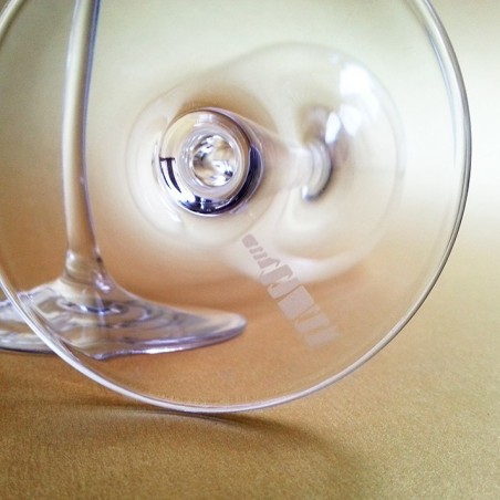 Verre gravé In Vino Veritas 370 ml
