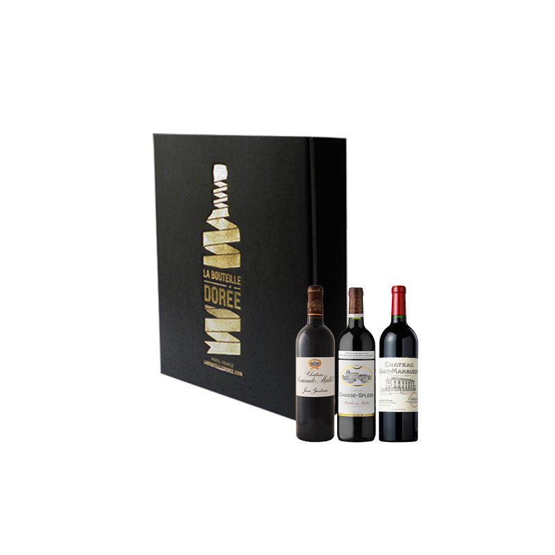Coffret vin Bordeaux Crus Bourgeois Passion 3 bouteilles