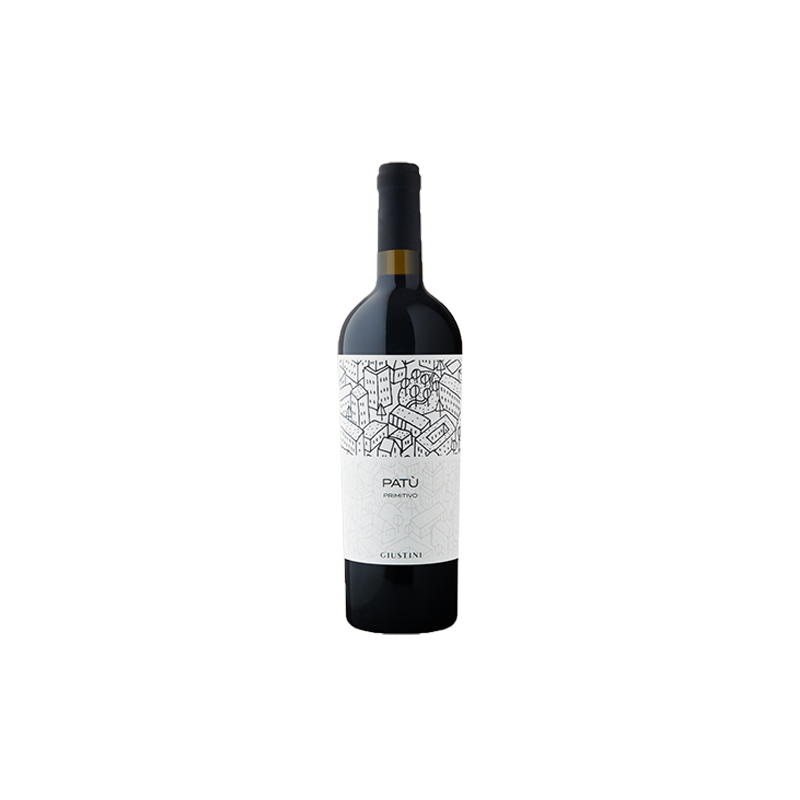 Tenuta Giustini Patù Primitivo Salento IGP Pouilles Italie Rouge