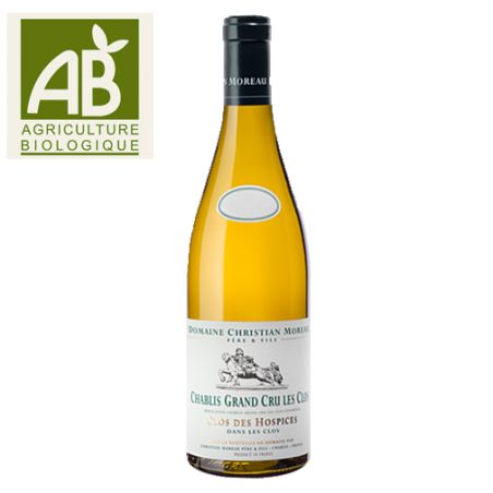 Christian Moreau Chablis Les Clos Clos des Hospices Grand Cru 2019 AB