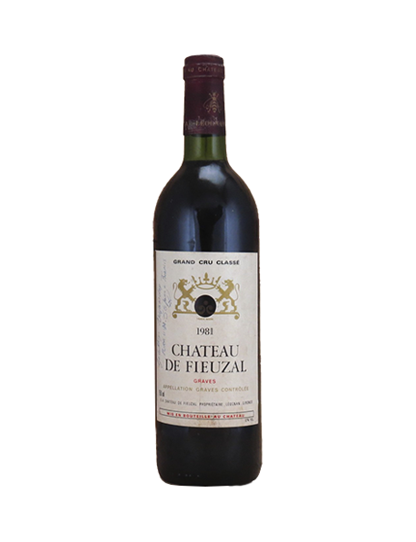 Château de Fieuzal Grand Cru Classé  Pessac-Léognan Rouge 1981