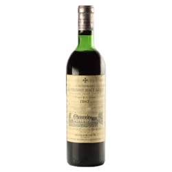 Château La Mission Haut-Brion Grand Cru Classé de Graves 1967