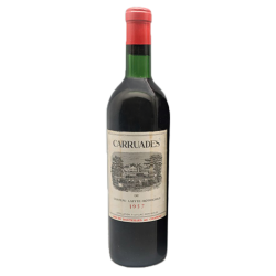 Carruades de Lafite Rothschild Pauillac 1957