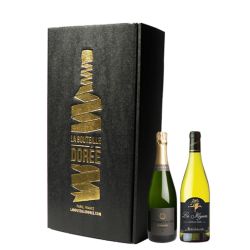 Coffret Champagne et Vin Loire Blanc 2 bouteilles