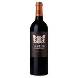 Les Griffons de Pichon Baron Second vin Pauillac Magnum - Caisse Bois d'origine de 6 Magnums