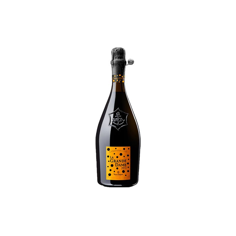 Champagne Veuve Clicquot La Grande Dame Edition Limitée Yayoi Kusama 2012 - Avec étui
