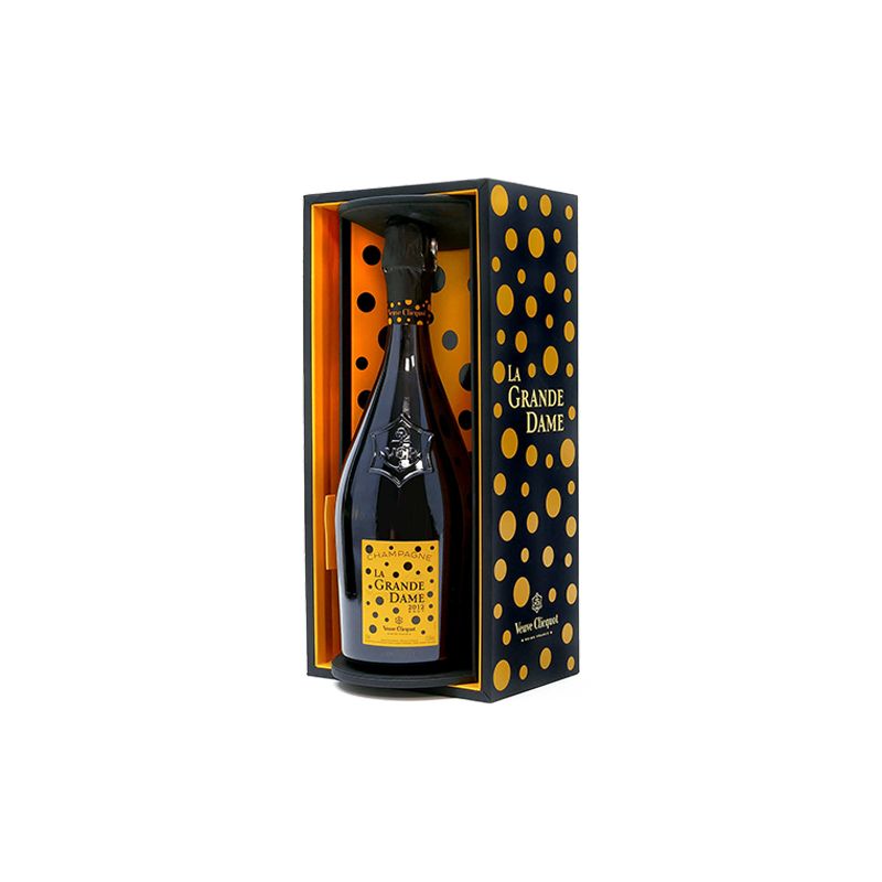 Champagne Veuve Clicquot La Grande Dame Edition Limitée Yayoi Kusama 2012 - Avec étui