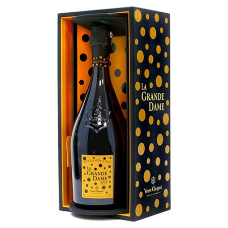 Champagne Veuve Clicquot La Grande Dame Edition Limitée Yayoi Kusama 2012 - Avec étui
