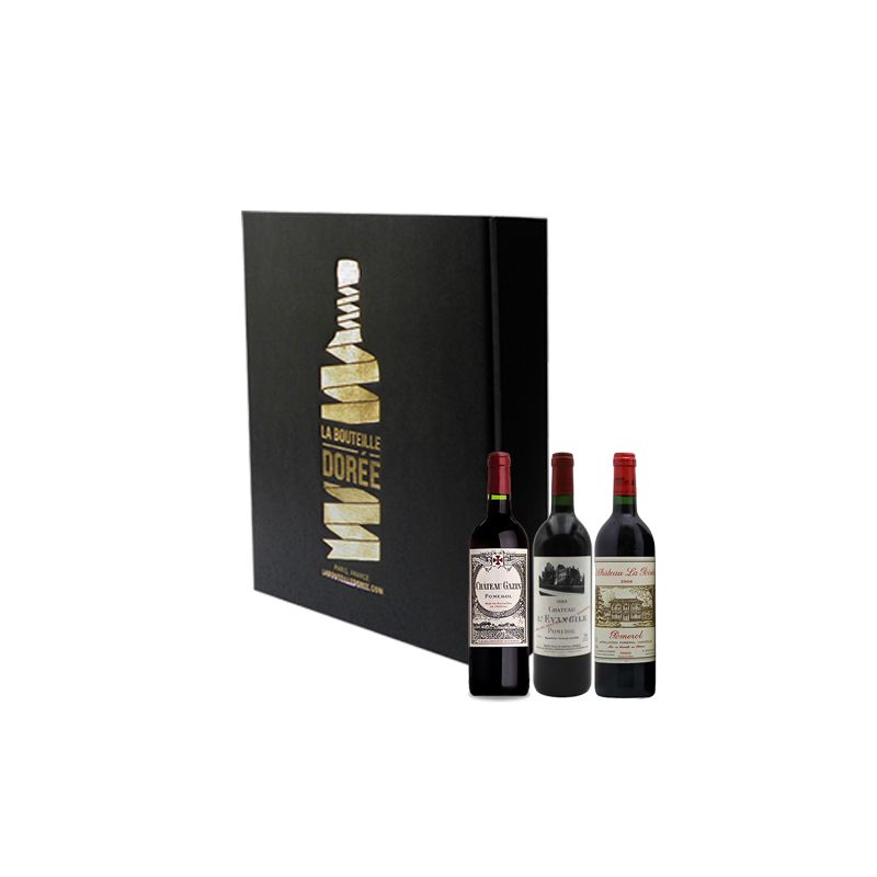 Coffret vin Pomerol Passion 3 bouteilles