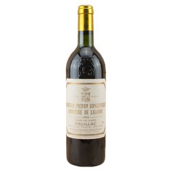 Château Pichon Longueville Comtesse de Lalande Pauillac 2ème Grand Cru Classé 1984