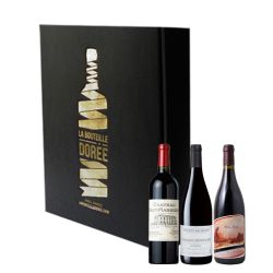Coffret vin rouge France Bordeaux Bourgogne Rhône 3 bouteilles