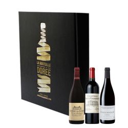 Coffret vin rouge France Beaujolais Bourgogne Bordeaux 3 bouteilles