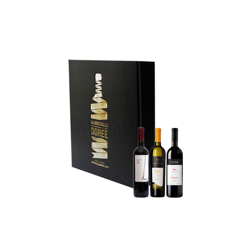 Coffret vin Balkans 3 bouteilles