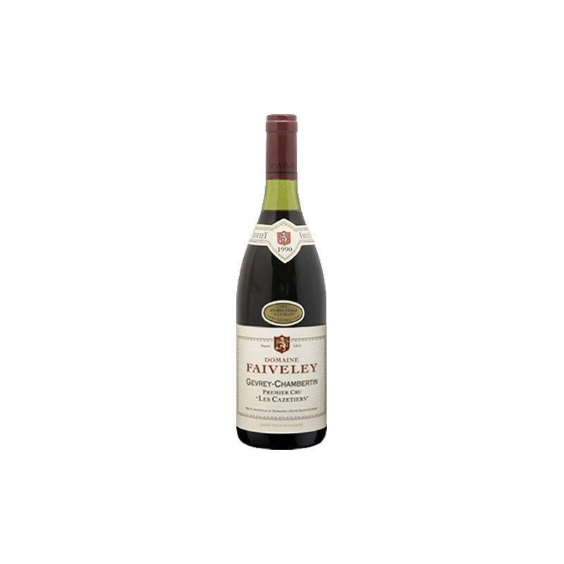 Domaine Faiveley Gevrey-Chambertin 1er Cru Les Cazetiers 1990