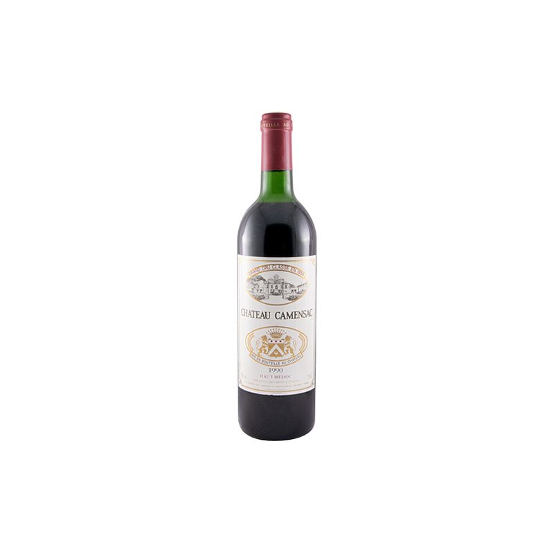 Château de Camensac Haut-Médoc 5ème Grand Cru Classé Rouge 1990