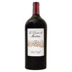 La Dame de Montrose Saint-Estèphe Salmanazar 9 litres - Caisse Bois d'origine