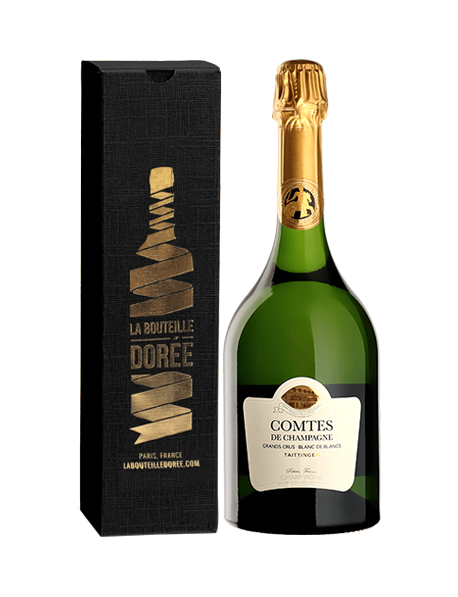 Champagne Taittinger Comtes de Champagne Blanc de blancs 2007 - Avec étui cadeau
