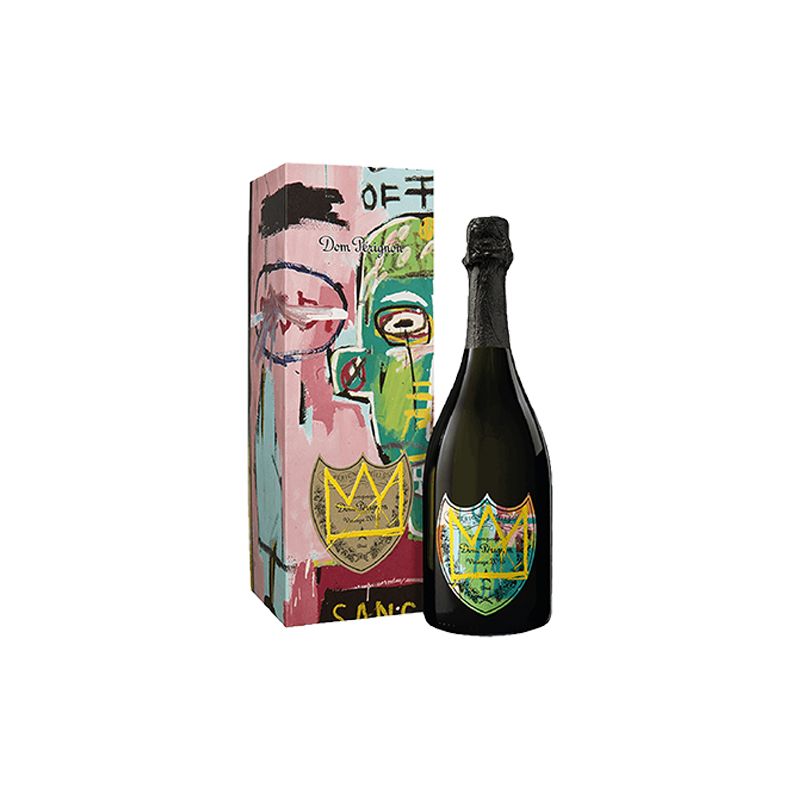 Champagne Dom Pérignon Brut Vintage Edition Limitée Jean-Michel Basquiat 2015 - Avec coffret