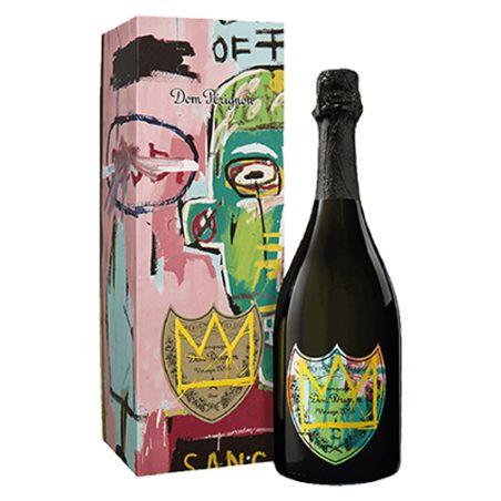 Champagne Dom Pérignon Brut Vintage Edition Limitée Jean-Michel Basquiat 2015 - Avec coffret