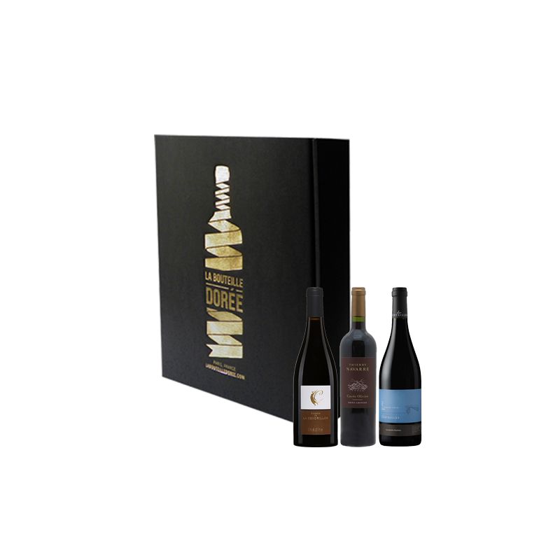 Coffret vin Languedoc Découverte 3 bouteilles