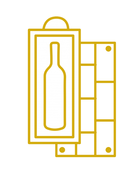 Caisse Bois d'origine Nabuchodonosor 15 litres