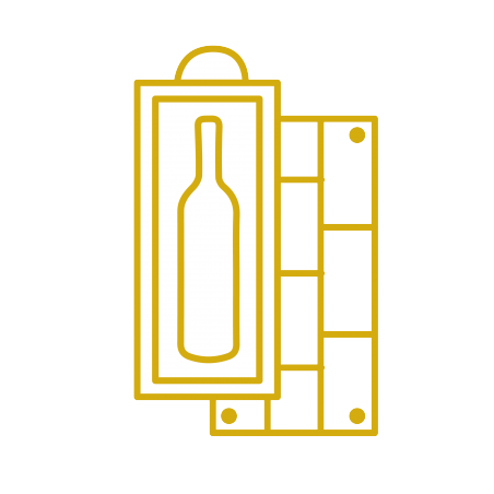 Caisse Bois d'origine Nabuchodonosor 15 litres