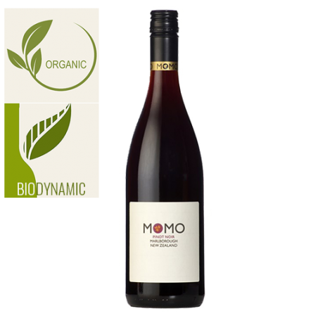 Seresin Estate Momo Pinot Noir Marlborough Nouvelle-Zélande Rouge 2019 - Biologique et biodynamie