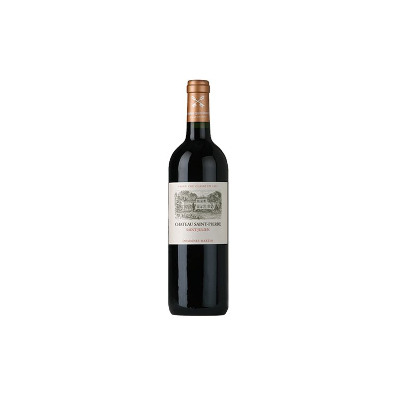Chateau Saint-Pierre Saint-Julien 4eme Grand Cru Classe - Original wooden case of 6 bottles