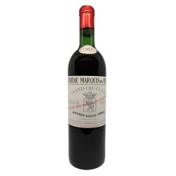 Château Marquis de Terme Margaux 4ème Grand Cru Classé 1964