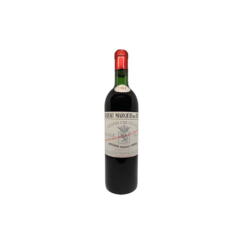 Château Marquis de Terme Margaux 4ème Grand Cru Classé 1964
