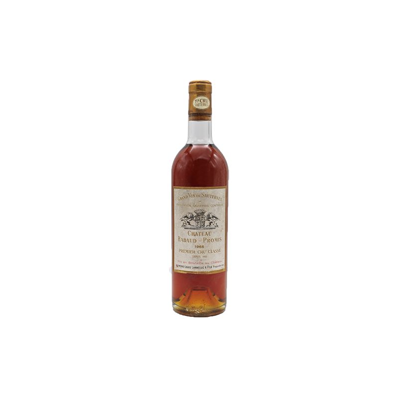 Château Rabaud Promis 1er Grand Cru Classé Sauternes Blanc liquoreux 1966