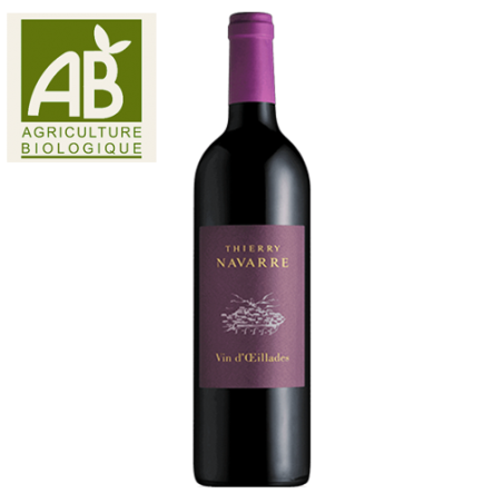 Thierry Navarre Vin d'Oeillades Rouge 2020 BIO