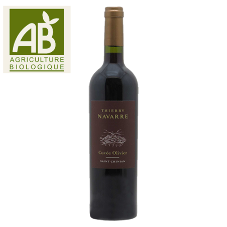 Domaine Thierry Navarre Saint-Chinian Cuvée Olivier Rouge - BIO